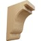 Ekena Millwork 5 1/4"W x 7 1/4"D x 9 1/2"H Bedford Bracket, Cherry BKTW05X07X10BECH - alternate 1
